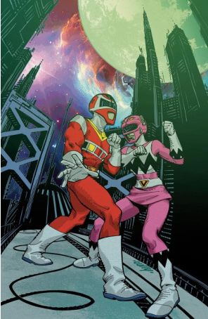Power Rangers Unlimited 2E published by Boom! with cover art by Cully Hamner