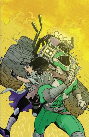 Power Rangers Unlimited 4E published by Boom! with cover art by Cully Hamner