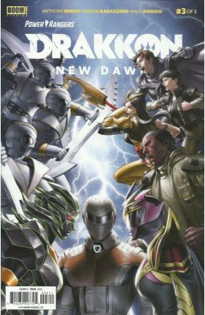 Power Rangers: Drakkon New Dawn 3A published by Boom! with cover art by Jung-Geun Yoon