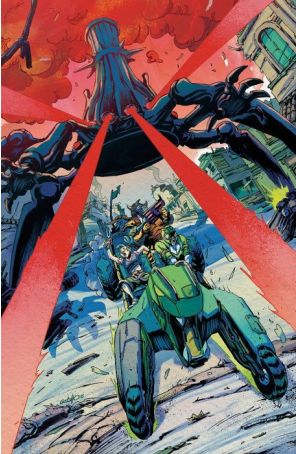 Power Rangers: Green 2E published by Boom! with cover art by Gustaffo Vargas