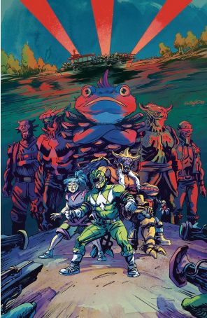 Power Rangers: Green 3E published by Boom! with cover art by Gustaffo Vargas