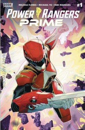 Power Rangers: Prime 1A published by Boom! with cover art by Dan Mora