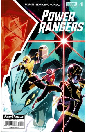 Power Rangers 1A published by Boom! with cover art by Matteo Scalera