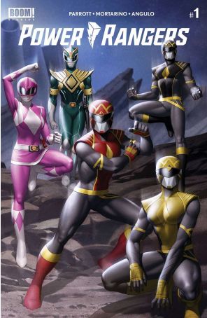 Power Rangers 1C published by Boom! with cover art by Jung-Geun Yoon
