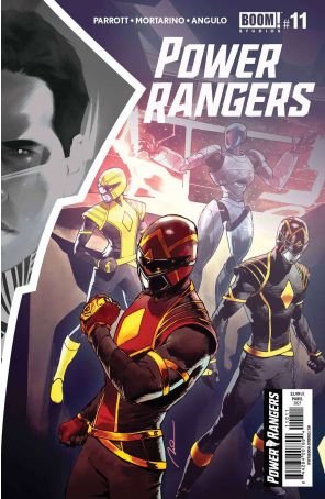 Power Rangers 11A published by Boom! with cover art by Gerald Parel