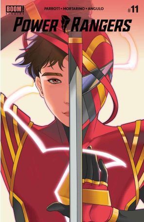 Power Rangers 11F published by Boom! with cover art by Yejin Park