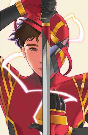 Power Rangers 11G published by Boom! with cover art by Yejin Park