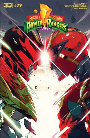 Power Rangers 12B published by Boom! with cover art by Daniele Di Nicuolo