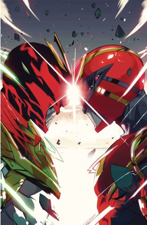 Power Rangers 12D published by Boom! with cover art by Daniele Di Nicuolo