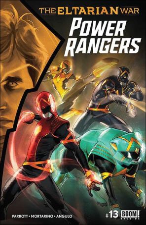 Power Rangers 13A published by Boom! with cover art by Gerald Parel