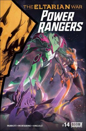 Power Rangers 14A published by Boom! with cover art by Gerald Parel
