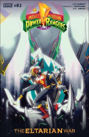 Power Rangers 14B published by Boom! with cover art by Daniele Di Nicuolo