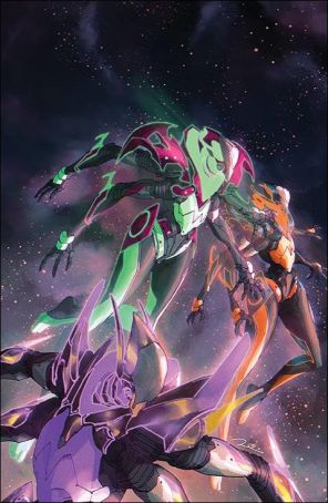 Power Rangers 14C published by Boom! with cover art by Gerald Parel