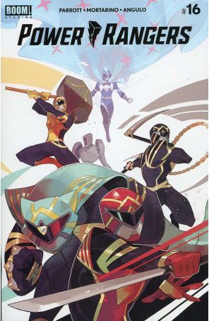 Power Rangers 16F published by Boom! with cover art by Jo Migyeong