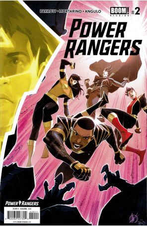 Power Rangers 2A published by Boom! with cover art by Matteo Scalera