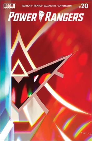 Power Rangers 20F published by Boom! with cover art by Raul Allen