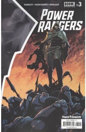 Power Rangers 3A published by Boom! with cover art by Matteo Scalera