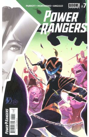 Power Rangers 7A published by Boom! with cover art by Matteo Scalera