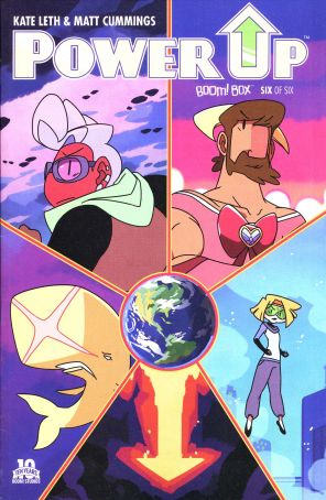 Power Up (Boom!) 6 published by Boom! with cover art by Matt Cummings