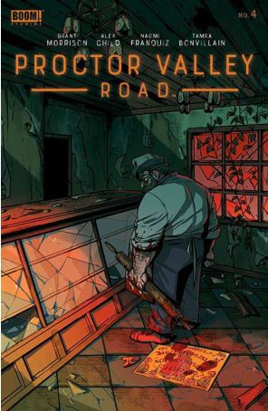 Proctor Valley Road 4 published by Boom! with cover art by Naomi Franquiz