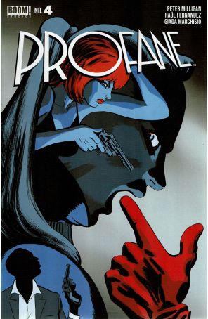 Profane 4A published by Boom! with cover art by Javier Rodriguez