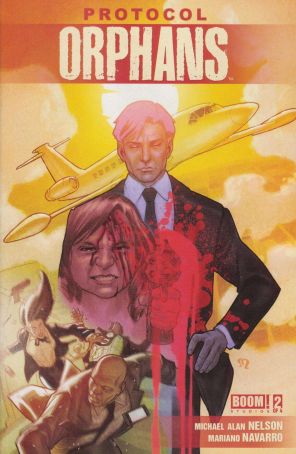 Protocol: Orphans 2 published by Boom! with cover art by Stephane Roux