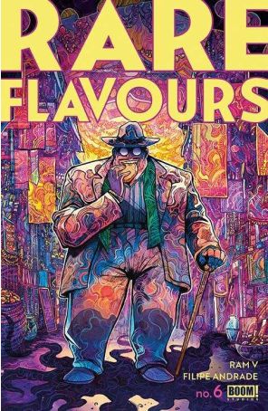 Rare Flavours 6B published by Boom! with cover art by Vincenzo Riccardi