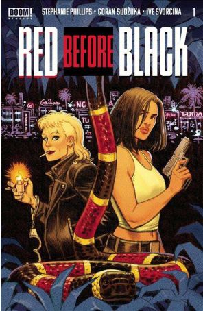Red Before Black 1A published by Boom! with cover art by Goran Sudžuka