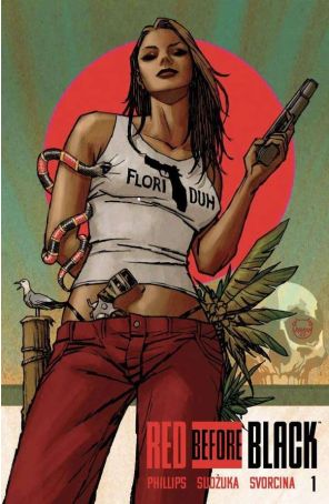 Red Before Black 1B published by Boom! with cover art by Dave Johnson