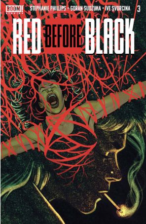 Red Before Black 3A published by Boom! with cover art by Goran Sudžuka