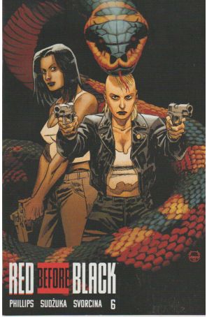 Red Before Black 6B published by Boom! with cover art by Dave Johnson