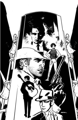 Regarding the Matter of Oswald's Body 1C published by Boom! with cover art by Ryan Sook