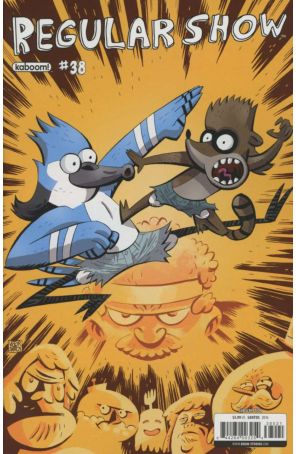 Regular Show 38A published by Boom! with cover art by Victor Santos