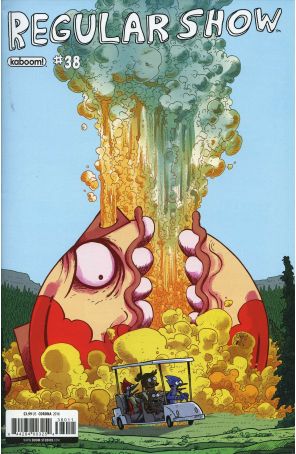 Regular Show 38 published by Boom! with cover art by Jorge Corona