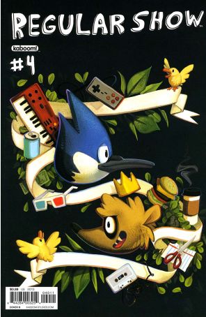 Regular Show 4B published by Boom! with cover art by J.L. Hirten