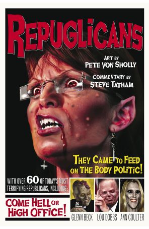Repuglicans TPB 1 published by Boom! with cover art by Pete Von Sholly