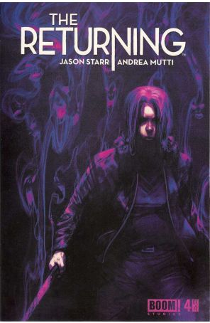 The Returning 4 published by Boom! with cover art by Frazer Irving