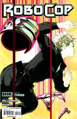 Robocop (Boom!) 3 published by Boom! with cover art by Goni Montes