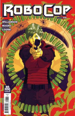 Robocop (Boom!) 8 published by Boom! with cover art by Goni Montes