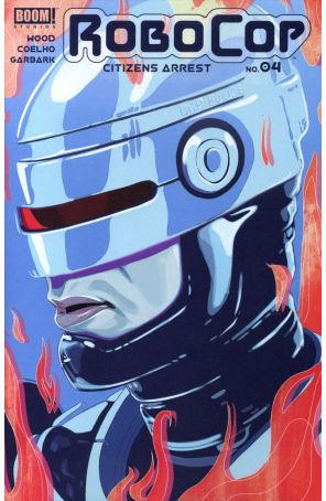 Robocop: Citizens Arrest 4 published by Boom! with cover art by Nimit Malavia