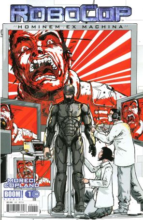 Robocop: Hominem Ex Machina 1 published by Boom! with cover art by Riley Rossmo