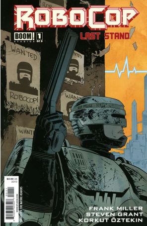 Robocop: Last Stand 1 published by Boom! with cover art by Declan Shalvey