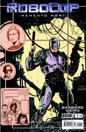 Robocop: Memento Mori 1 published by Boom! with cover art by Chris Mooneyham