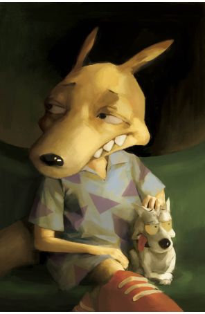 Rocko's Modern Life (Kaboom) 1A published by Boom! with cover art by Bachan