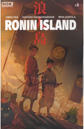 Ronin Island 1 published by Boom! with cover art by Giannis Milonogiannis