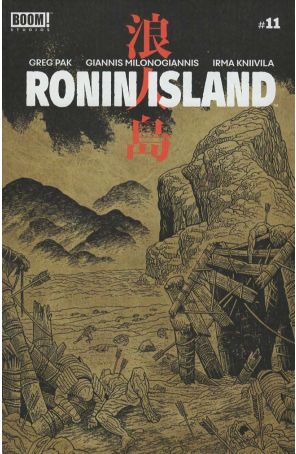 Ronin Island 11A published by Boom! with cover art by Giannis Milonogiannis