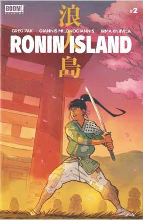 Ronin Island 2 (2nd) published by Boom! with cover art by Giannis Milonogiannis