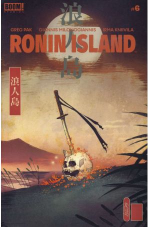 Ronin Island 6 published by Boom! with cover art by Giannis Milonogiannis