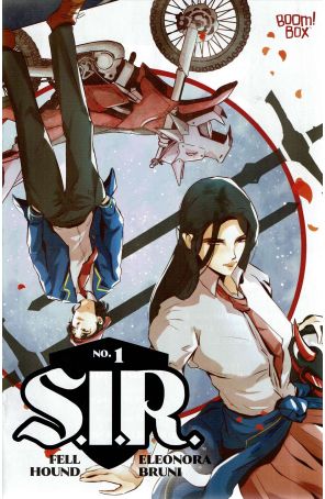 S.I.R. 1A published by Boom! with cover art by Fell Hound