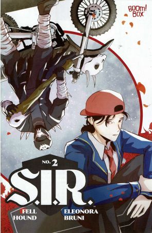 S.I.R. 2A published by Boom! with cover art by Fell Hound